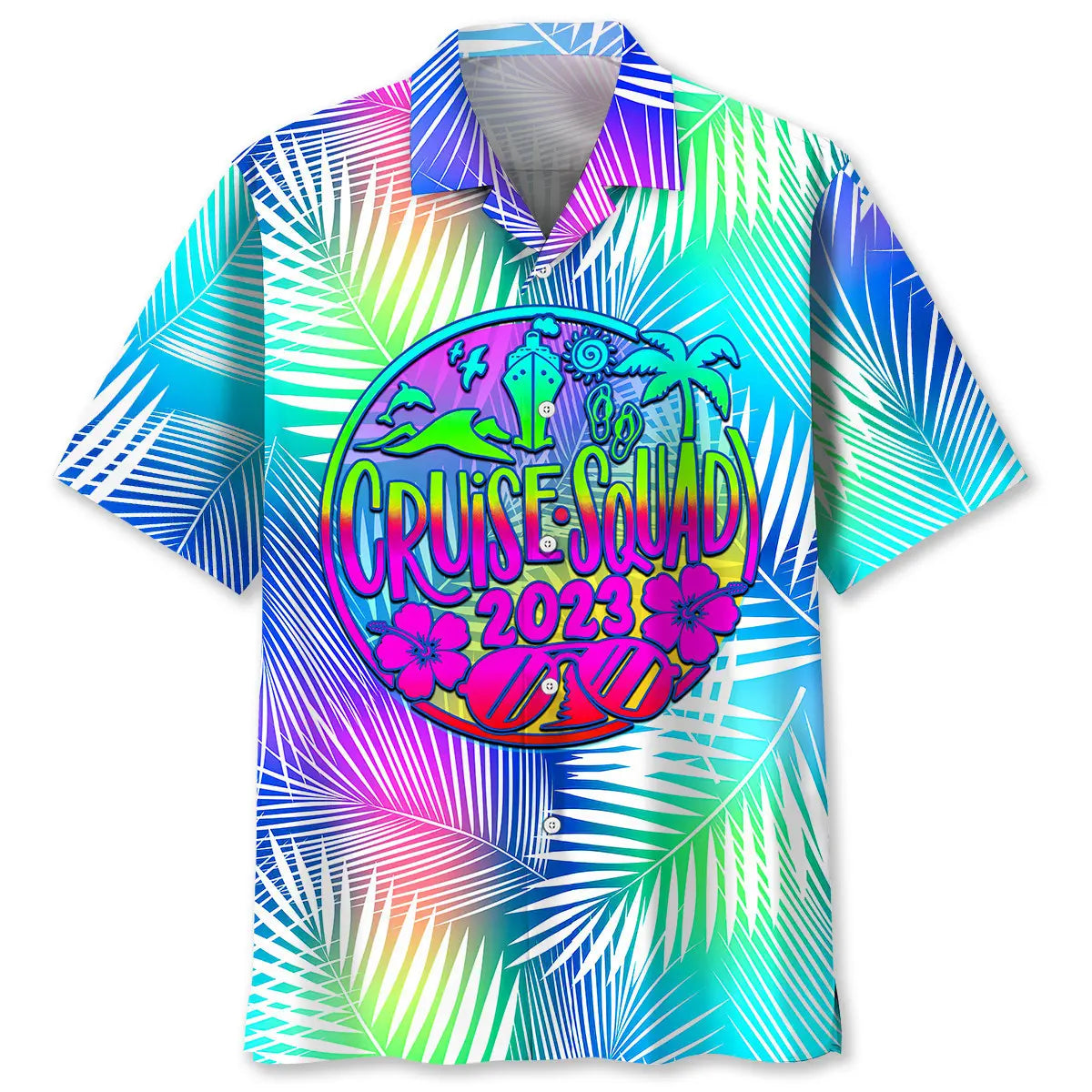 Hawaiian Shirt / Adults / S Cruise Squad Hawaiian Shirt