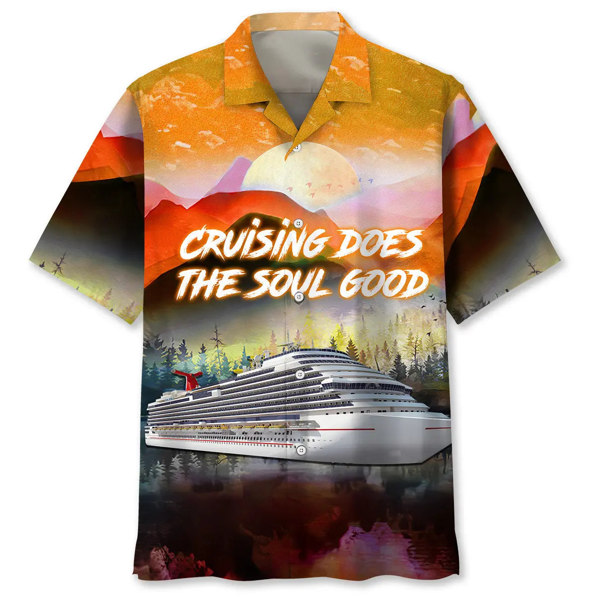 Hawaiian Shirt / Adults / S Cruise Sunshine Hawaiian Shirt
