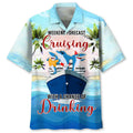 Hawaiian Shirt / Adults / S Cruise Weekend Forecast Hawaiian Shirt