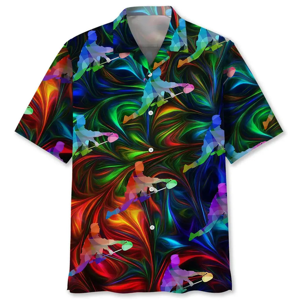 Hawaiian Shirt / Adults / S Curling Color Hawaiian Shirt