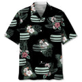 Hawaiian Shirt / Adults / S Curling Hawaiian Tropical Hawaiian Shirt