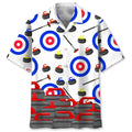 Hawaiian Shirt / Adults / S Curling Lovers Hawaiian Shirt
