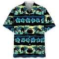 Hawaiian Shirt / Adults / S Curling Nature Beach Hawaiian Shirt