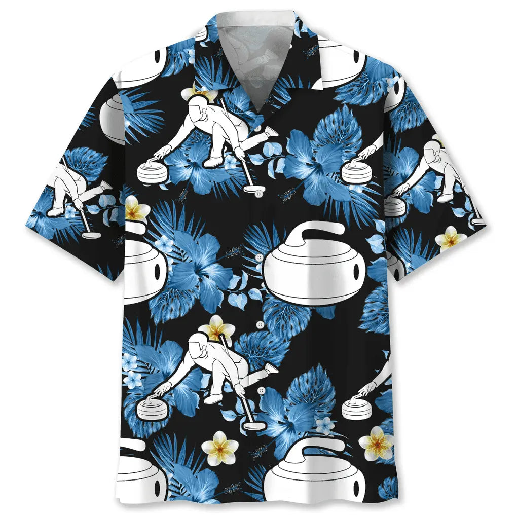 Hawaiian Shirt / Adults / S Curling Nature Hawaiian Shirt