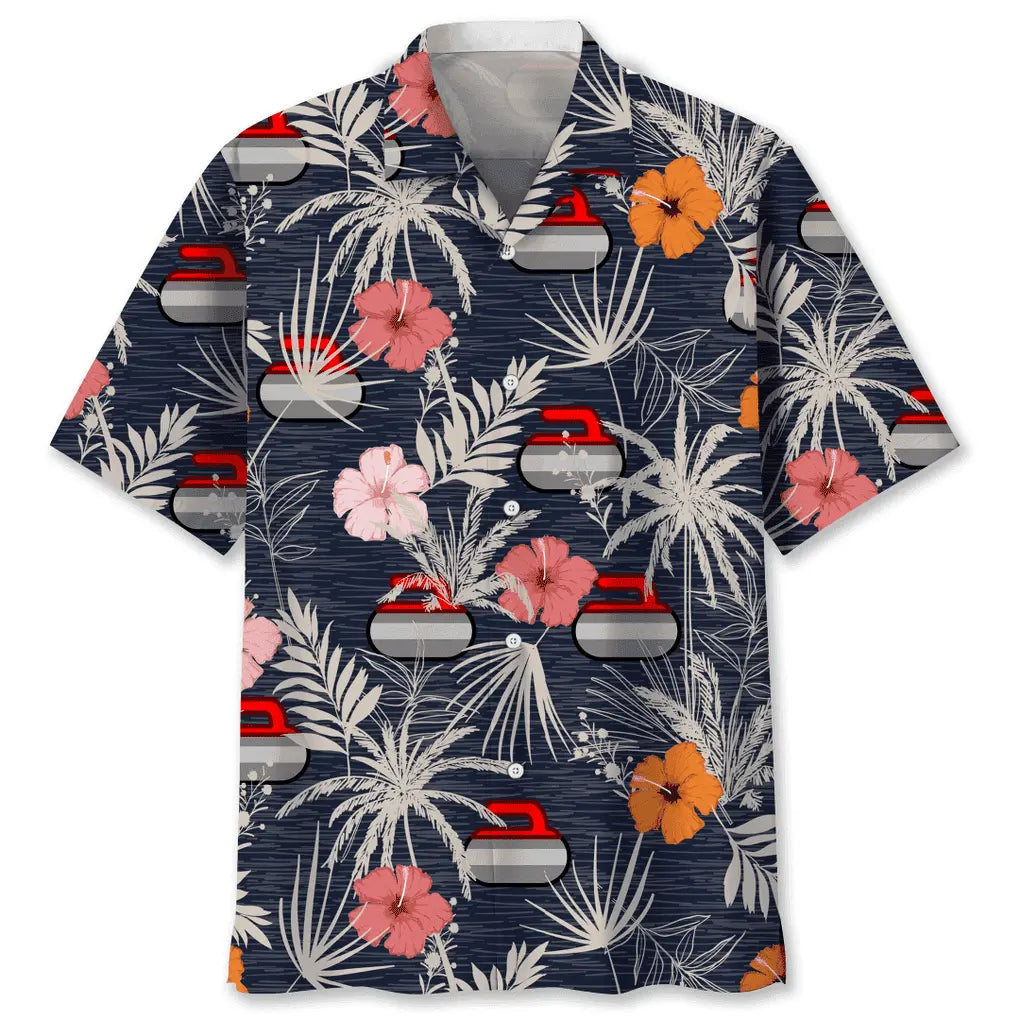Hawaiian Shirt / Adults / S Curling Nature Hawaiian Shirt