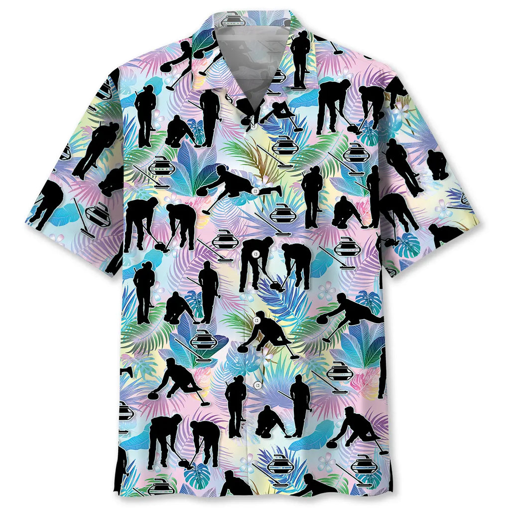 Hawaiian Shirt / Adults / S Curling Tropical Hawaiian Shirt