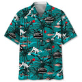 Hawaiian Shirt / Adults / S Curling Vintage Hawaiian Shirt