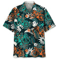 Hawaiian Shirt / Adults / S Cycling Flower Tropical Hawaiian Shirt