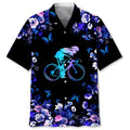 Hawaiian Shirt / Adults / S Cycling Hawaiian Nature Color Hawaiian Shirt