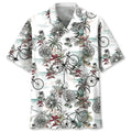 Hawaiian Shirt / Adults / S Cycling Nature Hawaiian Shirt
