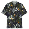 Hawaiian Shirt / Adults / S Cycling Nature Hawaiian Shirt