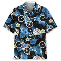 Hawaiian Shirt / Adults / S Cycling Nature Hawaiian Shirt