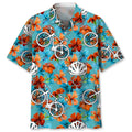 Hawaiian Shirt / Adults / S Cycling Nature Tropical Hawaiian Shirt