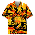 Hawaiian Shirt / Adults / S Cycling Sunshine Hawaiian Shirt