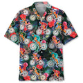 Hawaiian Shirt / Adults / S Cycling Tropical Hawaiian Shirt
