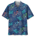 Hawaiian Shirt / Adults / S Cycling Tropical Hawaiian Shirt