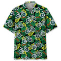Hawaiian Shirt / Adults / S Cycling Tropical Hawaiian Shirt