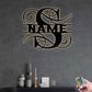Personalized Family Name S - Led Light Metal - Owls Matrix LTD