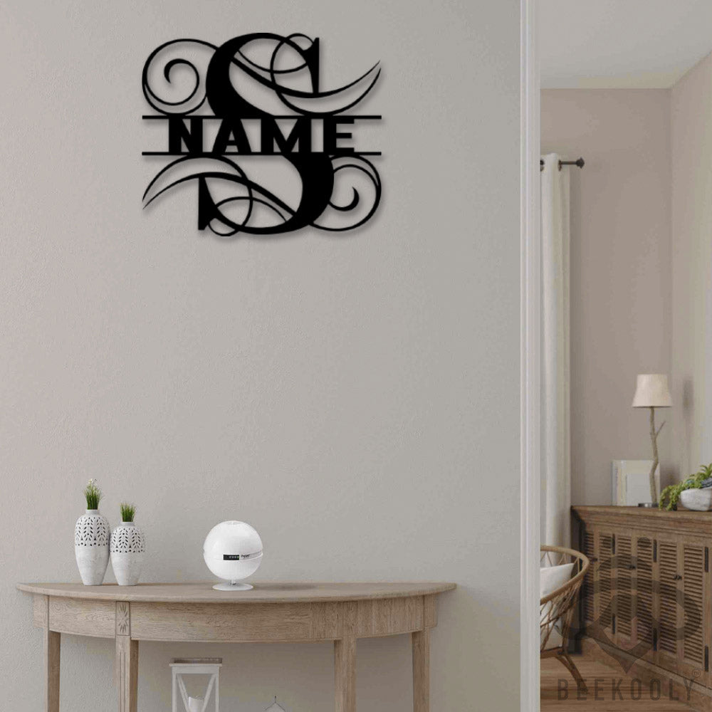 Family Name S Personalized - Led Light Metal - Owls Matrix LTD