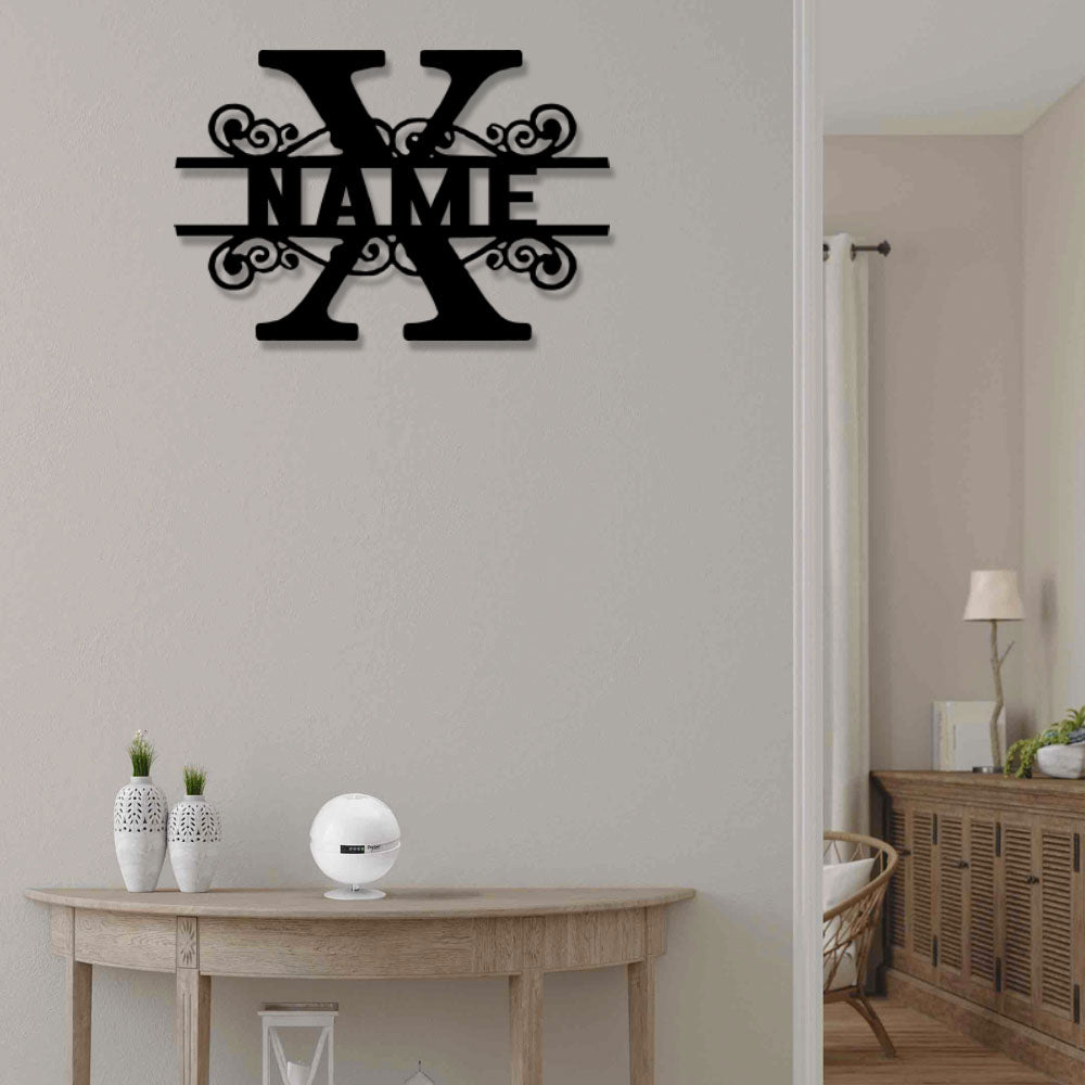 Family Name X Lover Personalized - Led Light Metal - Owls Matrix LTD