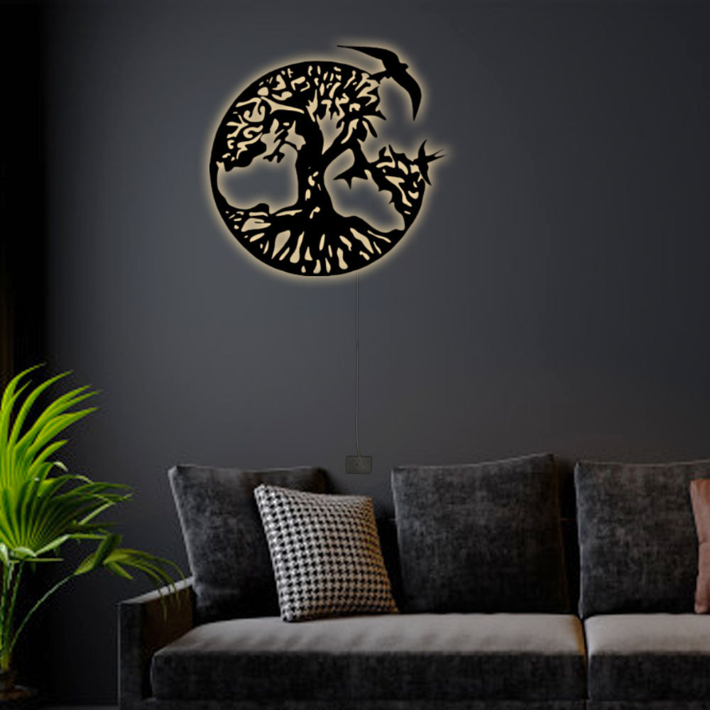 Saxophone Personalized - Led Light Metal - Owls Matrix LTD