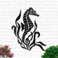 Seahorse The Sea - Led Light Metal - Owls Matrix LTD