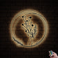 12"x12" Bouquet Flowers Wildflowers Botanical Field Plants Floral V12 Personalized - Led Light Metal - Owls Matrix LTD
