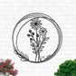Floral Bouquet Flowers Wildflowers Botanical Field Plants Floral V5 - Led Light Metal - Owls Matrix LTD