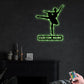 Ballet Dancer Personalized - Led Light Metal - Owls Matrix LTD