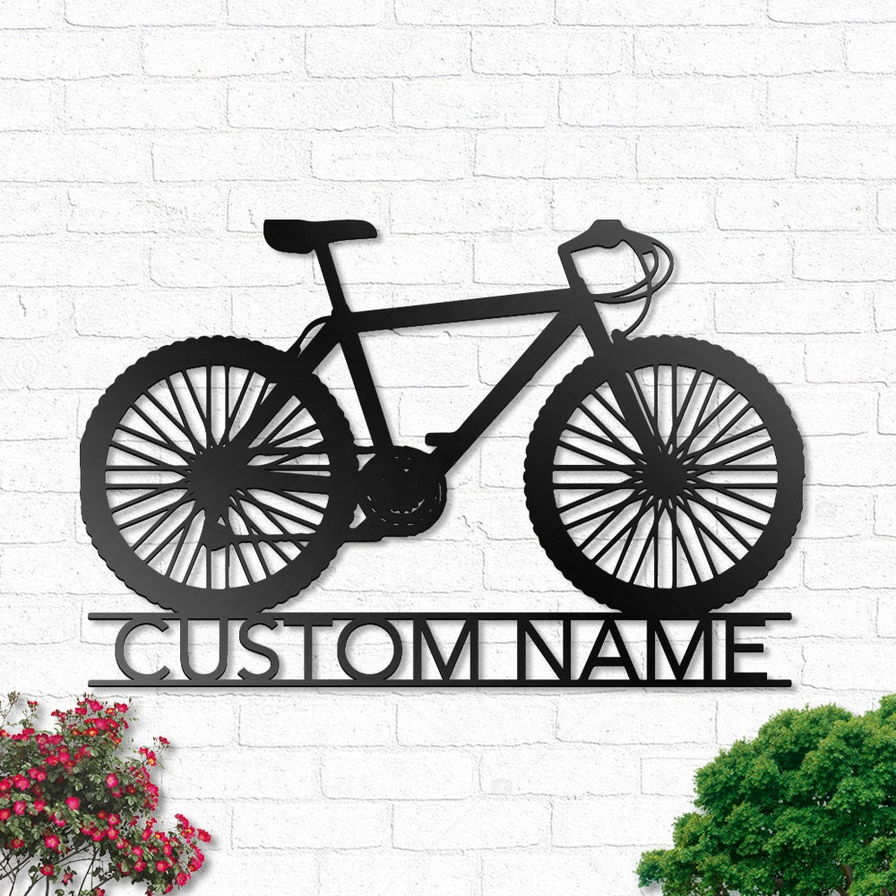 Bike Lover So Classic Personalized - Led Light Metal - Owls Matrix LTD