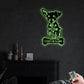 Chihuahua Led Lights Metal Wall Art Personalized - Led Light Metal - Owls Matrix LTD