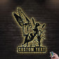 12*12 Inch (30*30cm) Duck Hunting Animal Personalized - Led Light Metal - Owls Matrix LTD
