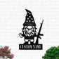 Gnome Gun Style Personalized - Led Light Metal - Owls Matrix LTD