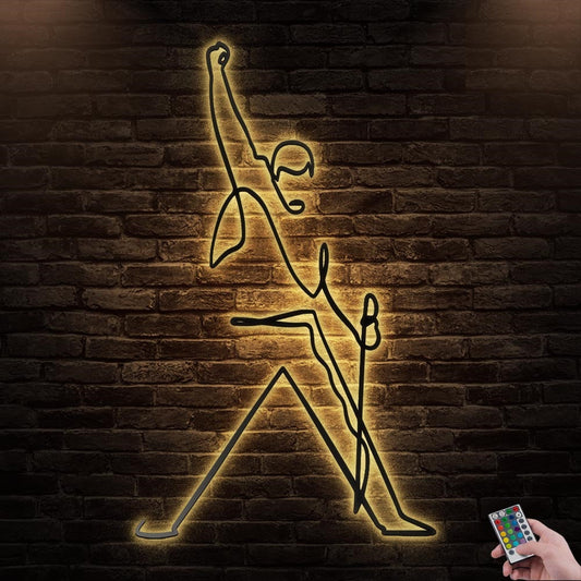 12"x12" Queen Style - Led Light Metal - Owls Matrix LTD