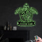 Turtle Mandala Turtle Style Personalized - Led Light Metal - Owls Matrix LTD