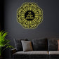 Mandala Yoga Style Personalized - Led Light Metal - Owls Matrix LTD