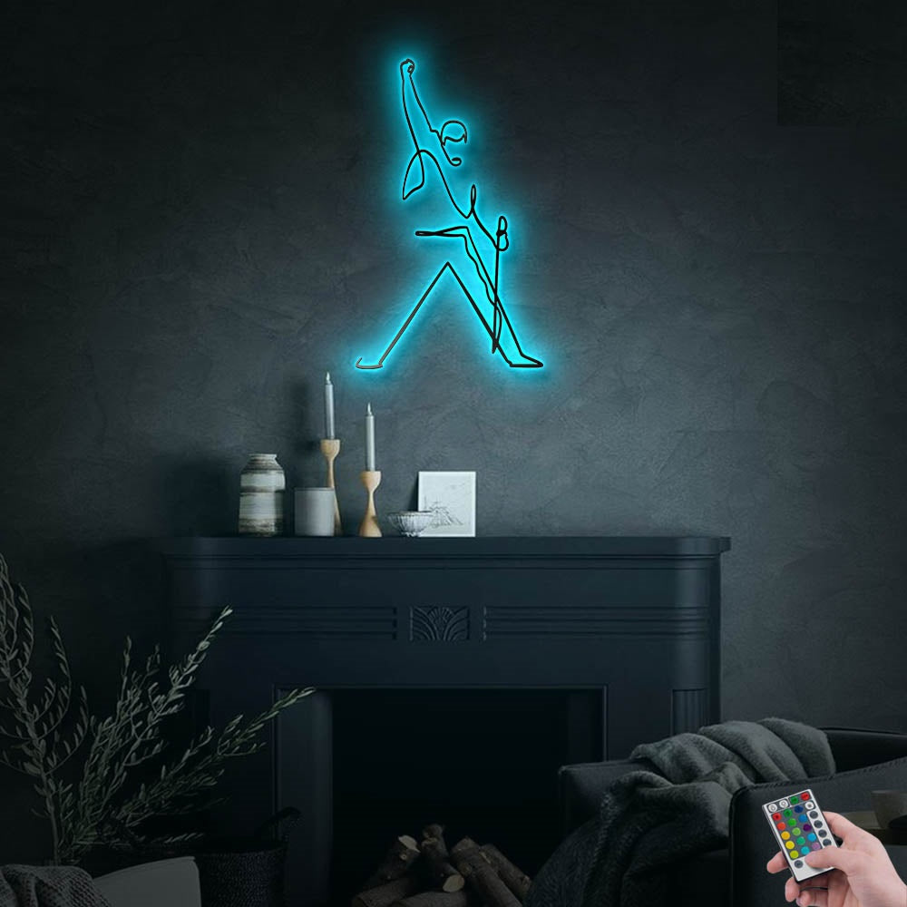 Queen Style - Led Light Metal - Owls Matrix LTD