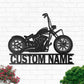 Motorcycle Motor Bike V6 Personalized - Led Light Metal - Owls Matrix LTD