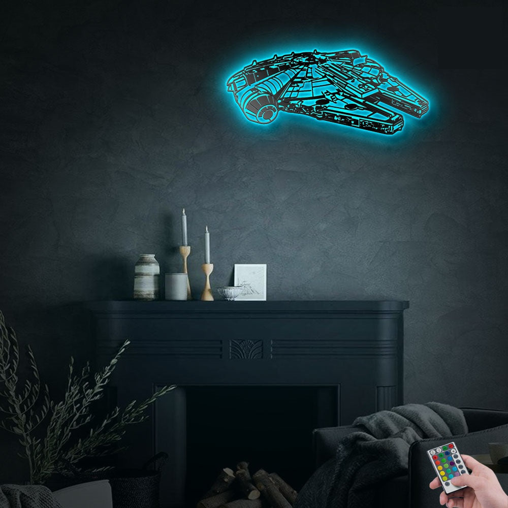 Millennium Falcon Amazing Style - Led Light Metal - Owls Matrix LTD