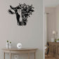 Floral Cow Live Happily - Led Light Metal - Owls Matrix LTD