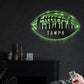 Football Tampa - Led Light Metal - Owls Matrix LTD