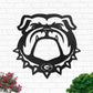 Georgia Bulldog Pets Decoration For Room - Led Light Metal - Owls Matrix LTD