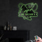Fishing Walleye V2 Personalized - Led Light Metal - Owls Matrix LTD