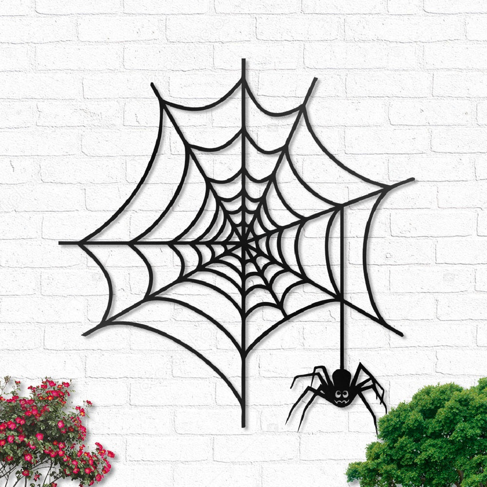 Spider With Creepy Style - Led Light Metal - Owls Matrix LTD