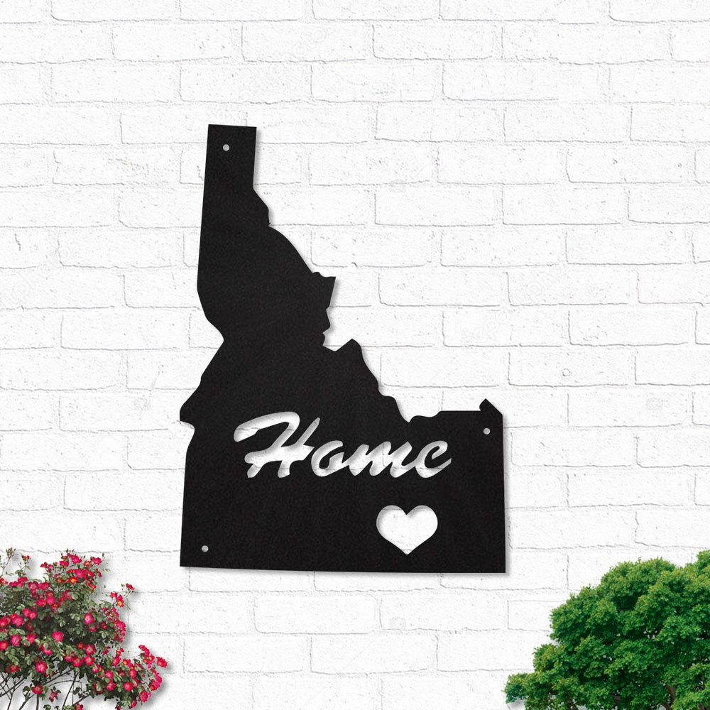 Idaho Home Is My Life - Led Light Metal - Owls Matrix LTD