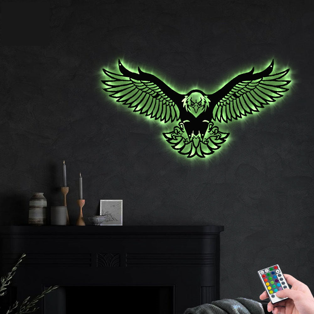 Eagle Stronger - Led Light Metal - Owls Matrix LTD