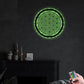 Flower of life Decoration For Room - Led Light Metal - Owls Matrix LTD