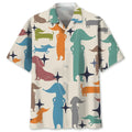 Hawaiian Shirt / Adults / S Dachshund Colorful Hawaiian Shirt