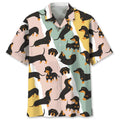 Hawaiian Shirt / Adults / S Dachshund Hawaii Funny Hawaiian Shirt