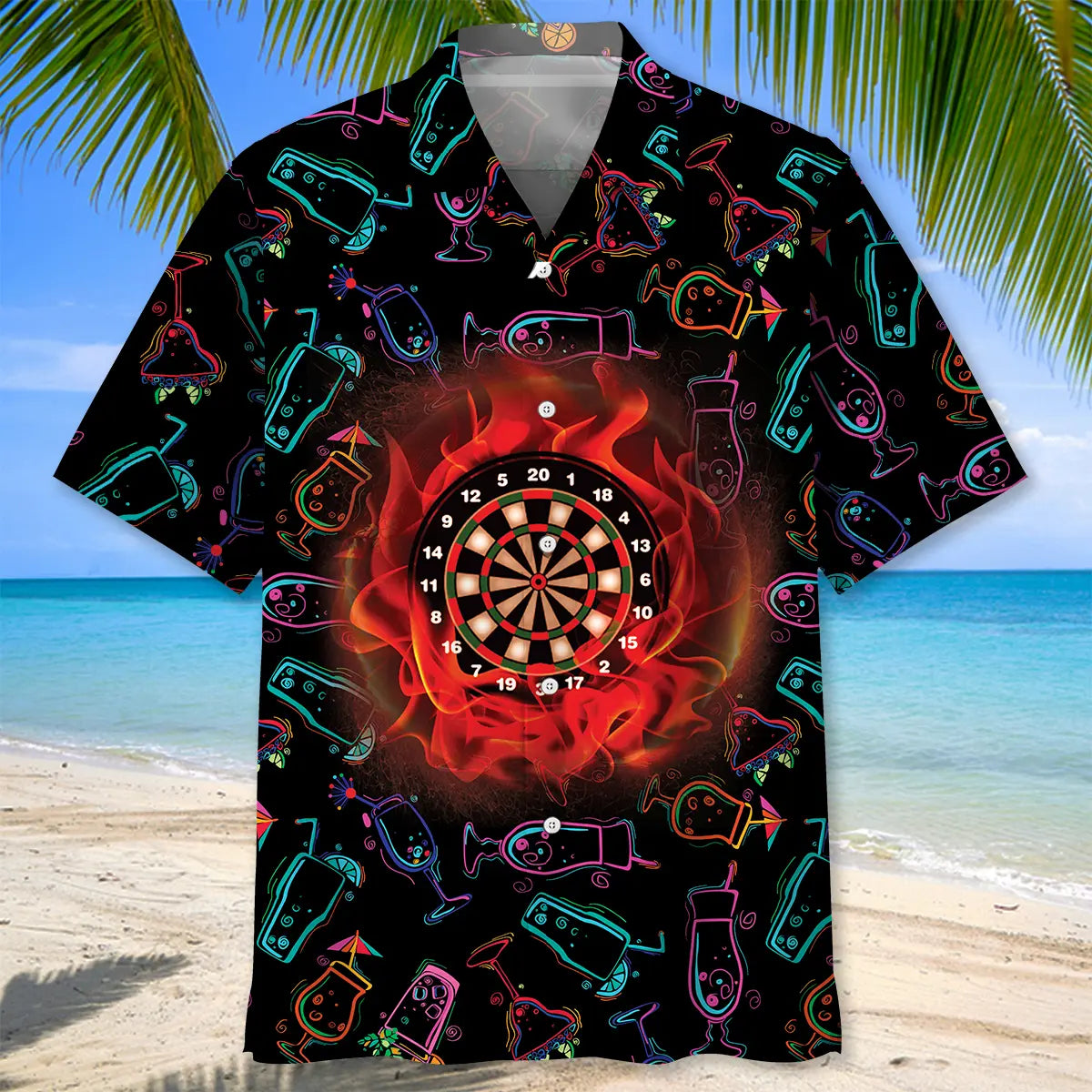 Darts Drink Hawaiian Shirt